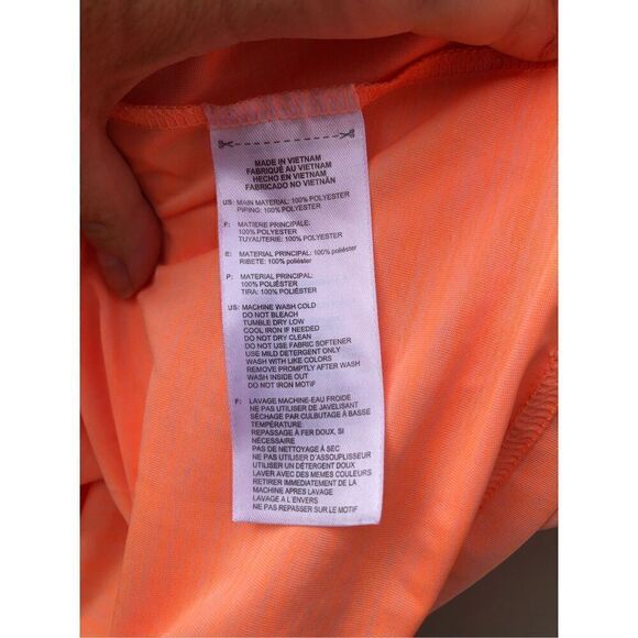 Adidas Racerback Tank Orange Size Medium (M) - Picture 5 of 7